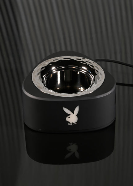Playboy Pleasure PLEASURE ZONE - Black 21.4 cm Rechargeable Vibrator with USB Charging Dock