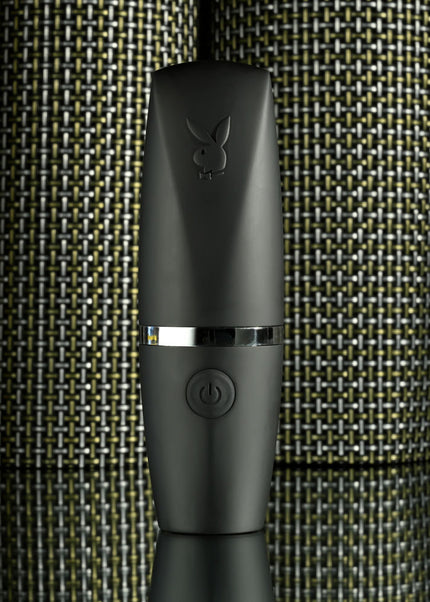 Playboy Pleasure EXCURSION - Black 14.2 cm USB Rechargeable Suction Stimulator