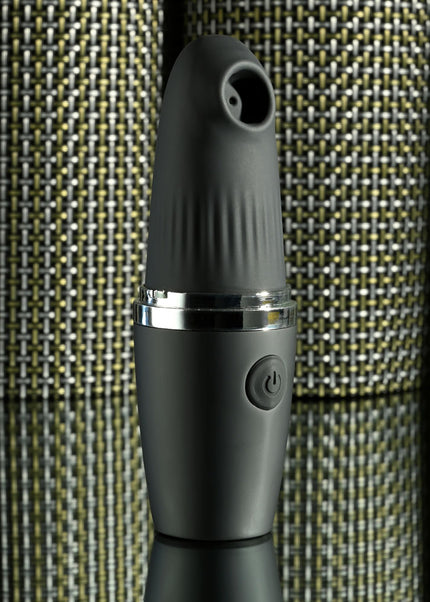 Playboy Pleasure EXCURSION - Black 14.2 cm USB Rechargeable Suction Stimulator