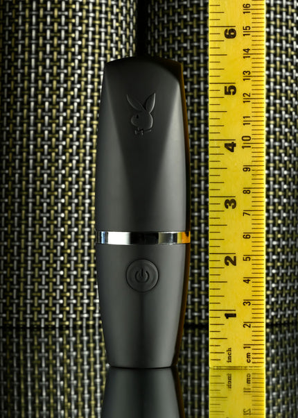Playboy Pleasure EXCURSION - Black 14.2 cm USB Rechargeable Suction Stimulator