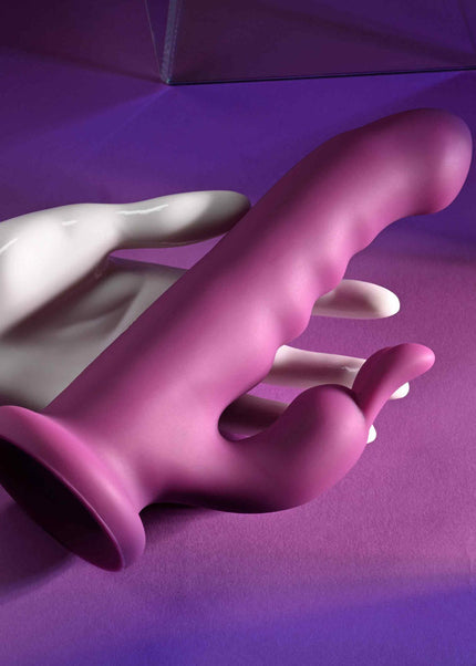 Playboy Pleasure FLUFFLE - Purple 19.7 cm USB Rechargeable Rabbit Vibrator