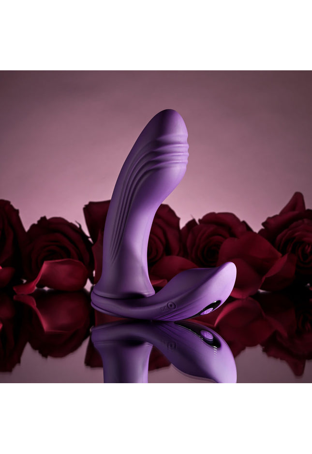 Playboy Pleasure MIX & MATCH - Purple USB Rechargeable with C-Ring Attachment