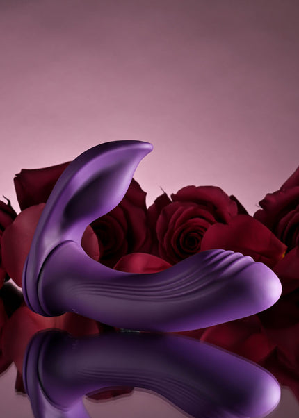 Playboy Pleasure MIX & MATCH - Purple USB Rechargeable with C-Ring Attachment