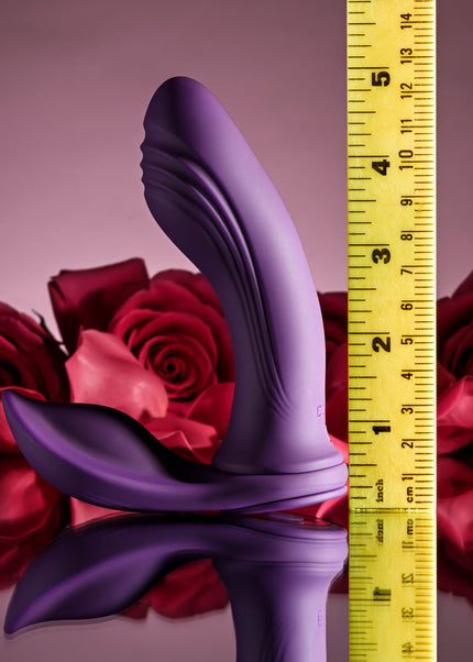 Playboy Pleasure MIX & MATCH - Purple USB Rechargeable with C-Ring Attachment