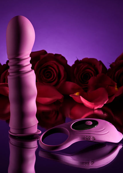 Playboy Pleasure MATCH PLAY - Pink USB Rechargeable with C-Ring Attachment
