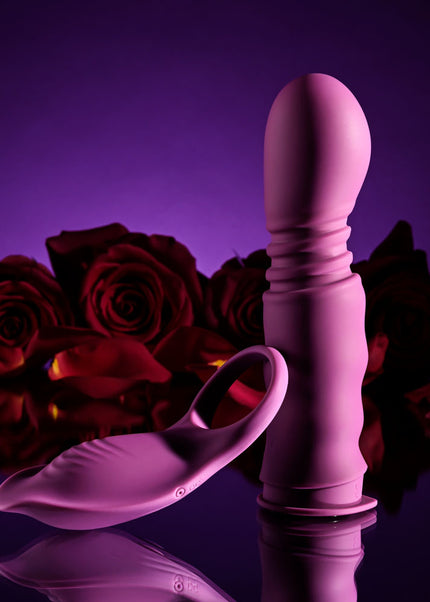 Playboy Pleasure MATCH PLAY - Pink USB Rechargeable with C-Ring Attachment