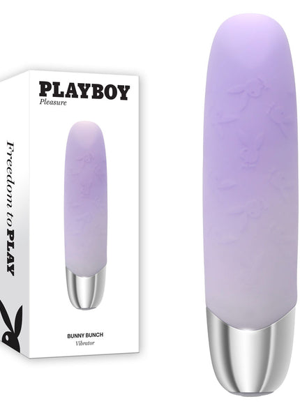 Playboy Pleasure BUNNY BUNCH - Pearl 11.3 cm USB Rechargeable Bullet