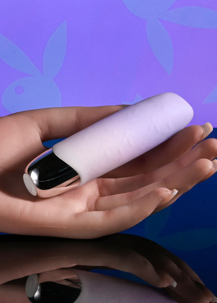 Playboy Pleasure BUNNY BUNCH - Pearl 11.3 cm USB Rechargeable Bullet