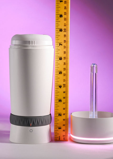 Playboy Pleasure TWIST & STROKE - White USB Rechargeable Heating Stroker with UV Cleaning