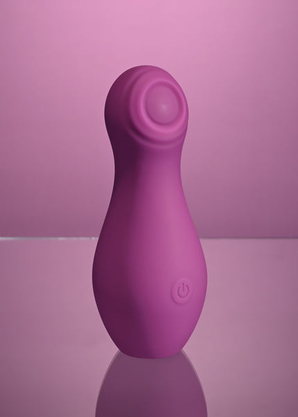 Playboy Pleasure THE JET SET - TAPPING - Purple 10.2 cm Tapping Stimulator with Charging Case