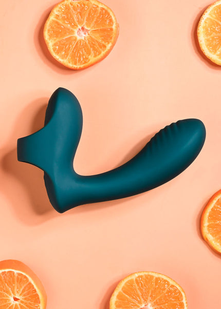 Playboy Pleasure WRAPPED AROUND YOUR FINGER - Green USB Rechargeable Finger Stimulator