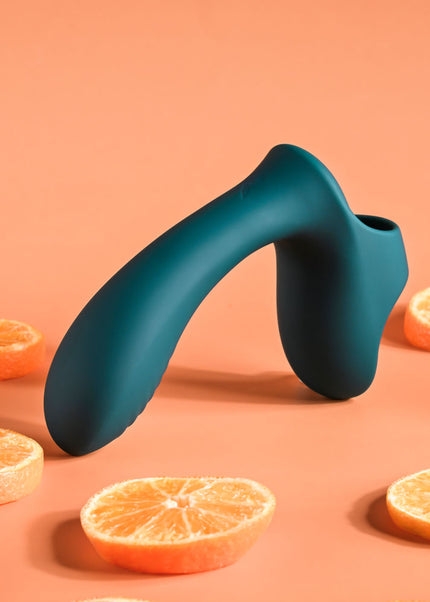 Playboy Pleasure WRAPPED AROUND YOUR FINGER - Green USB Rechargeable Finger Stimulator