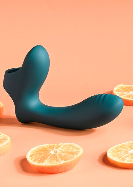 Playboy Pleasure WRAPPED AROUND YOUR FINGER - Green USB Rechargeable Finger Stimulator