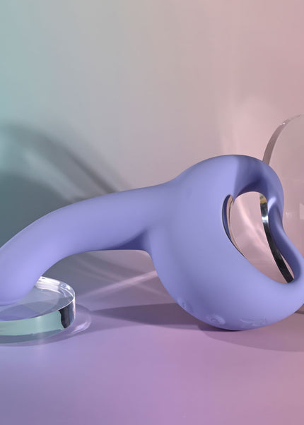 Playboy Pleasure NICE TO MEET YOU - Purple 19.5 cm USB Rechargeable Vibrator