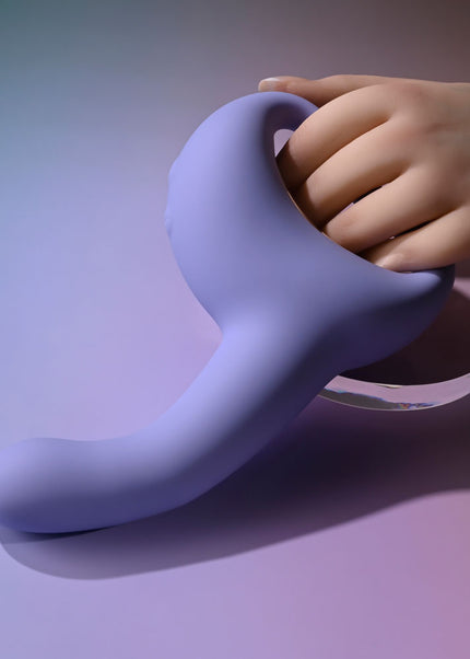 Playboy Pleasure NICE TO MEET YOU - Purple 19.5 cm USB Rechargeable Vibrator