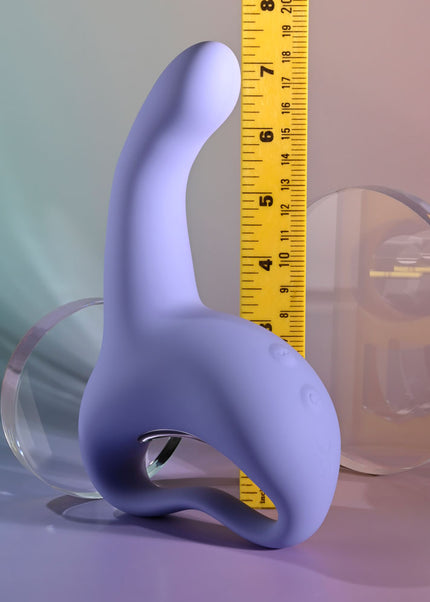 Playboy Pleasure NICE TO MEET YOU - Purple 19.5 cm USB Rechargeable Vibrator