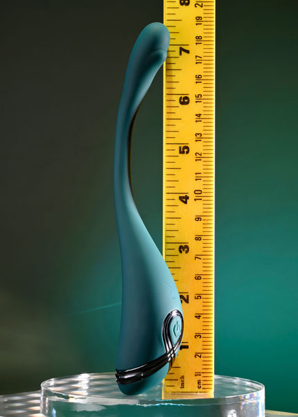 Playboy Pleasure PINPOINT PERFECTION - Green 19.3 cm USB Rechargeable Poseable Vibrator