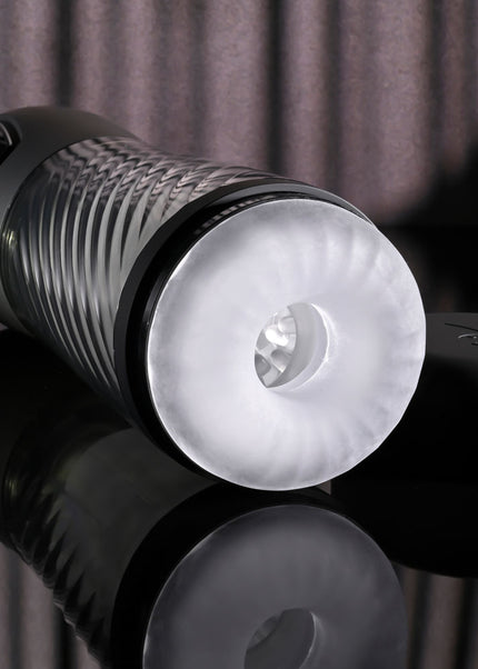 Playboy Pleasure WHIRLWIND - Clear USB Rechargeable Thrusting and Spinning Auto Stroker