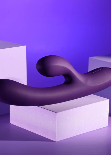 Playboy Pleasure NEW CRUSH - Purple 20.6 cm USB Rechargeable Rabbit Vibrator