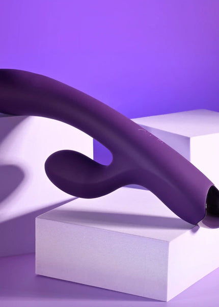 Playboy Pleasure NEW CRUSH - Purple 20.6 cm USB Rechargeable Rabbit Vibrator