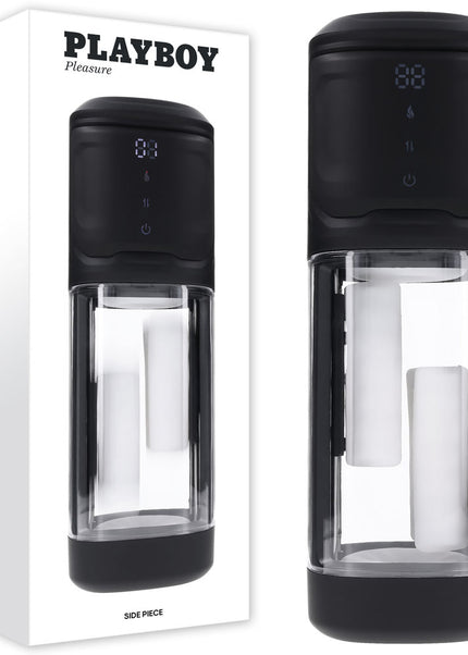 Playboy Pleasure SIDE PIECE - USB Rechargeable Warming Auto Stroker