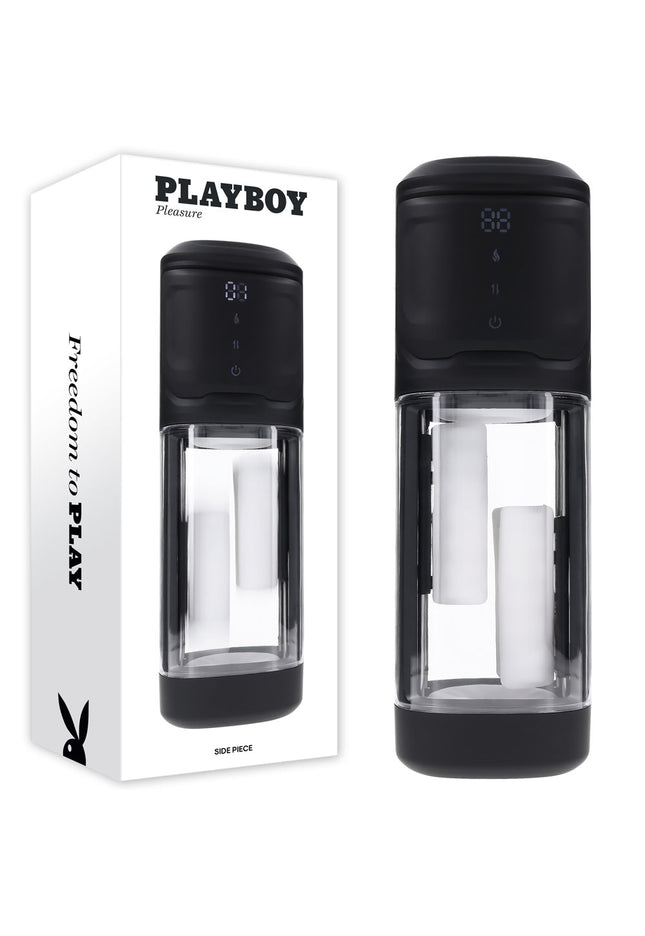 Playboy Pleasure SIDE PIECE - USB Rechargeable Warming Auto Stroker