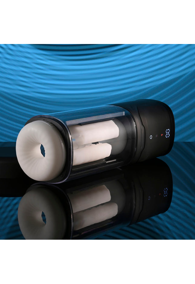 Playboy Pleasure SIDE PIECE - USB Rechargeable Warming Auto Stroker