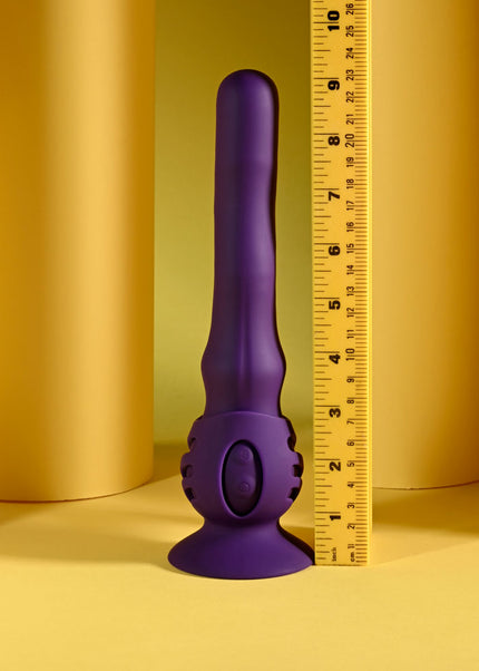 Playboy Pleasure WIGGLE IT - Purple 23.9 cm USB Rechargeable Wiggling Vibrator