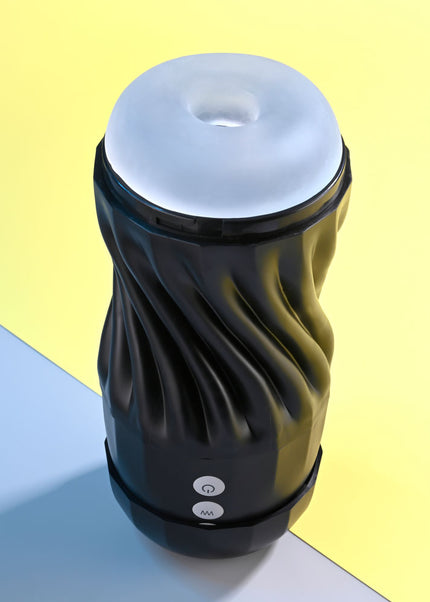 Playboy Pleasure SOLO - USB Rechargeable Vibrating and Sucking Stroker