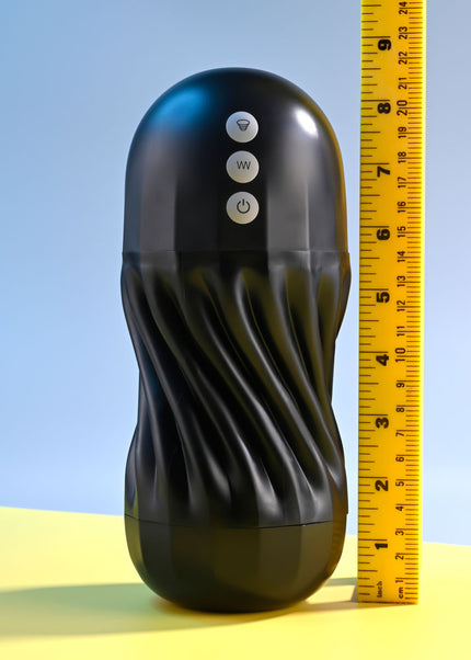 Playboy Pleasure SOLO - USB Rechargeable Vibrating and Sucking Stroker