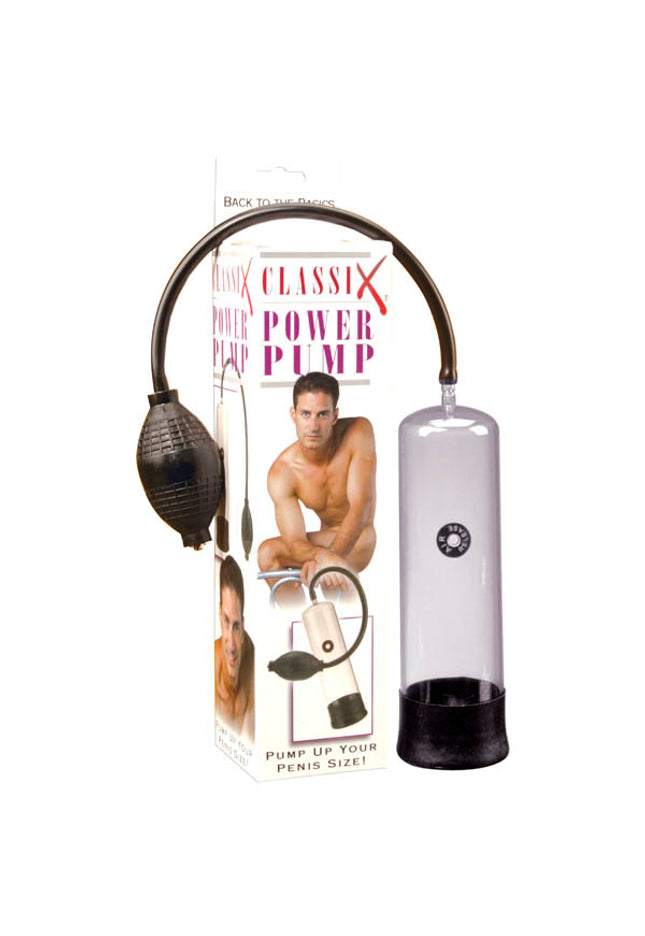 Classix Power Pump - Clear Penis Pump