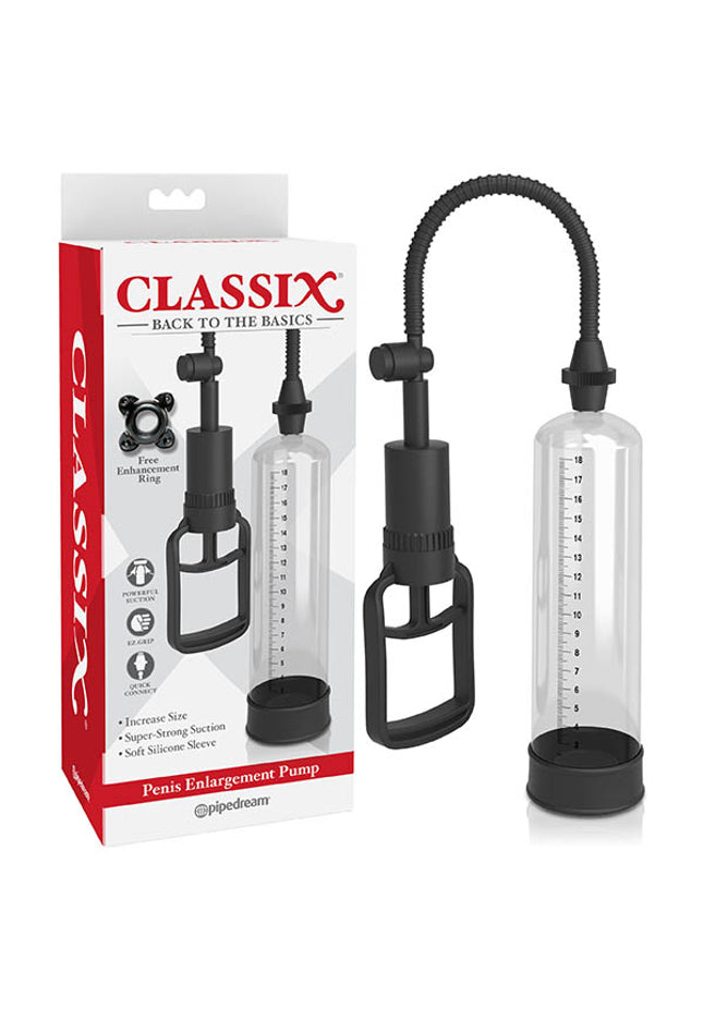 Classix Penis Enlargement Pump - Clear Penis Pump