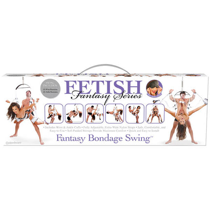 Fetish Fantasy Series Fantasy Bondage Swing - White Swing