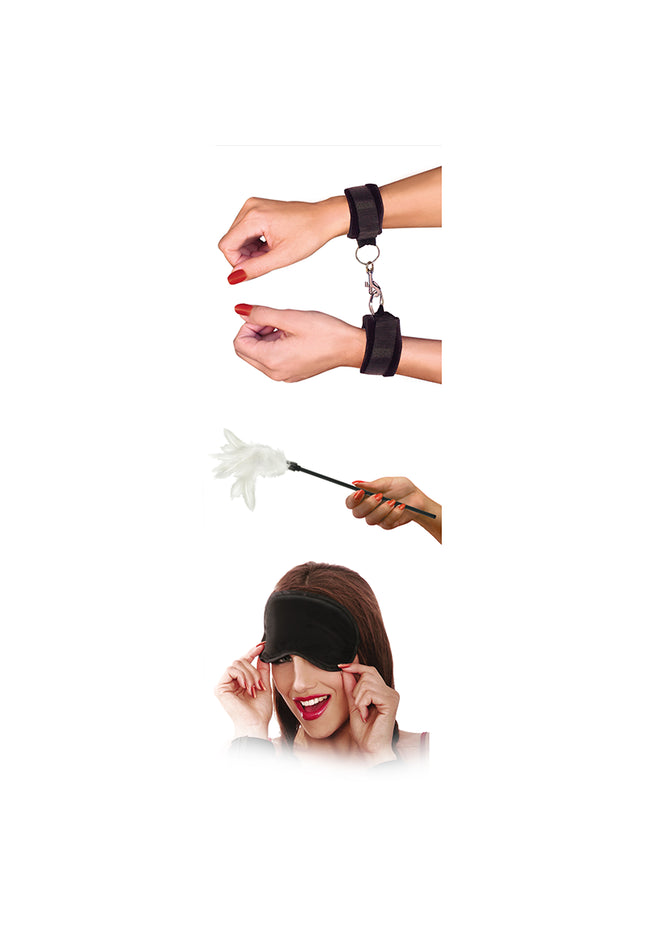 Fetish Fantasy Series Sensual Seduction Kit - 3 Piece Set