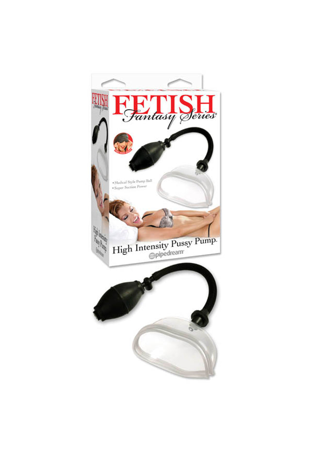 Fetish Fantasy Series High Intensity Pussy Pump - Clear Pussy Pump