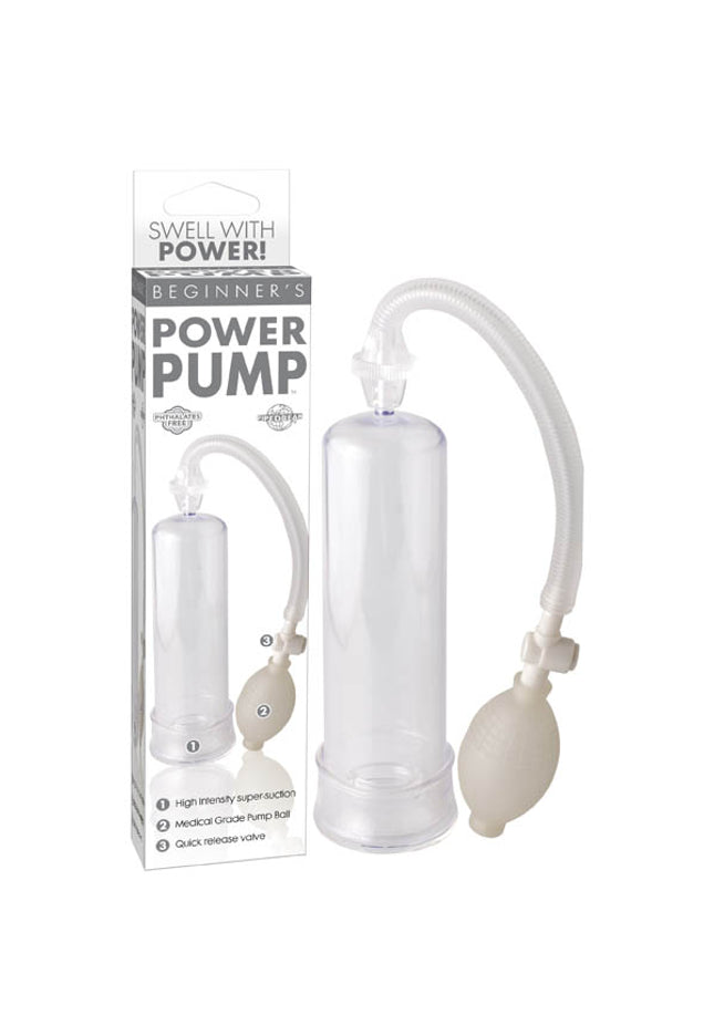 Beginner's Power Pump - Clear Penis Pump