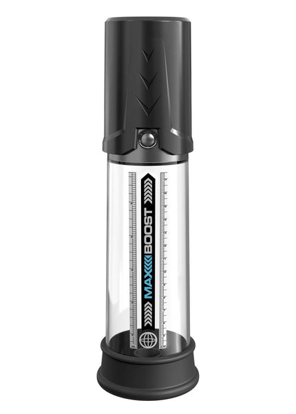 Pump Worx Max Boost - Black - Black Penis Pump