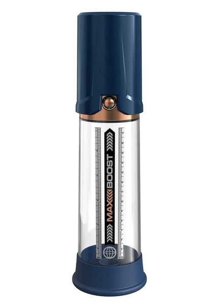 Pump Worx Max Boost - Blue - Blue Penis Pump