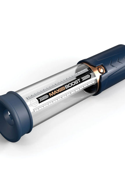 Pump Worx Max Boost - Blue - Blue Penis Pump