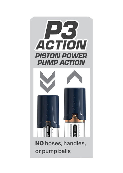 Pump Worx Max Boost - Blue - Blue Penis Pump