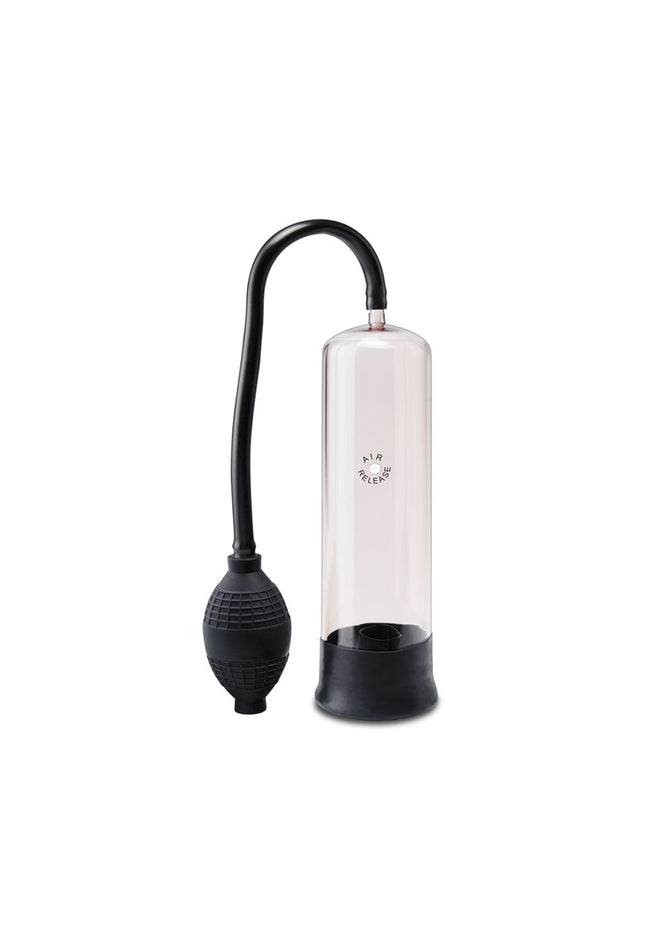 Pump Worx Rookie Of The Year Pump - Clear/Black Penis Pump