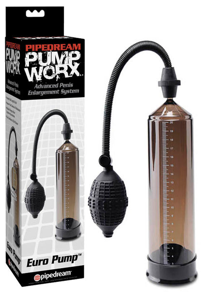 Pump Worx Euro Pump - Smoke Penis Pump