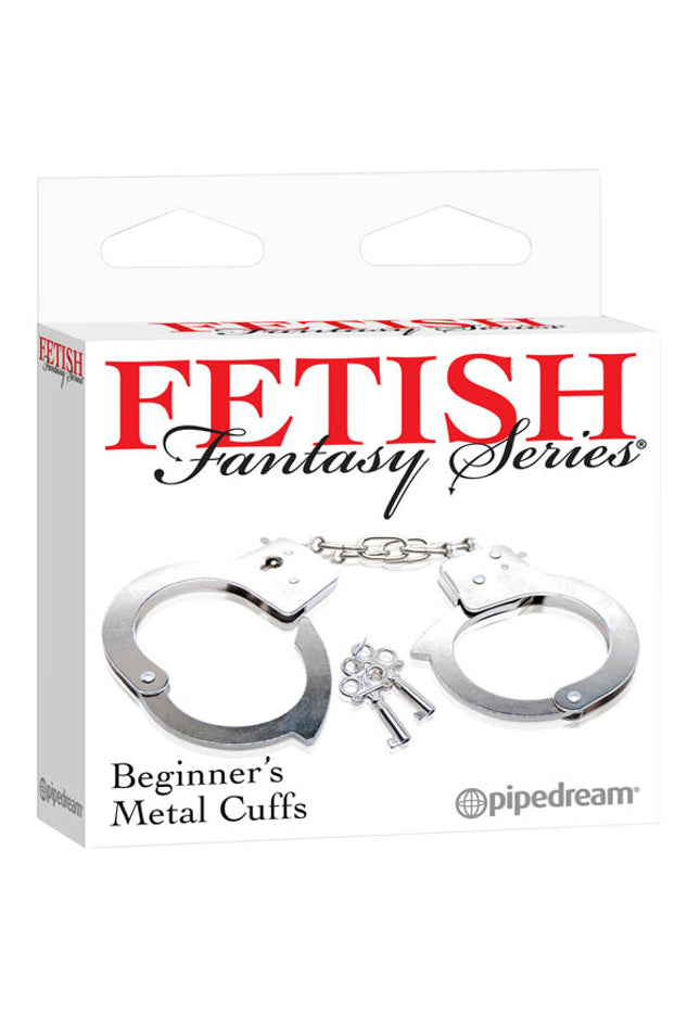 Fetish Fantasy Series Beginner's Metal Cuffs - Metal Hand Cuffs