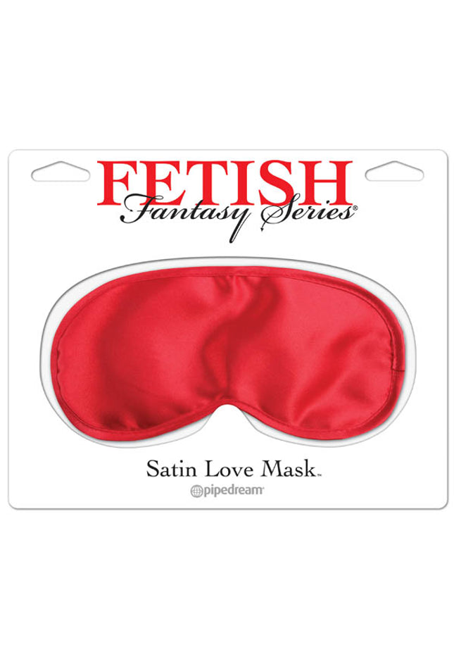 Fetish Fantasy Series Satin Love Mask - Red Eye Mask