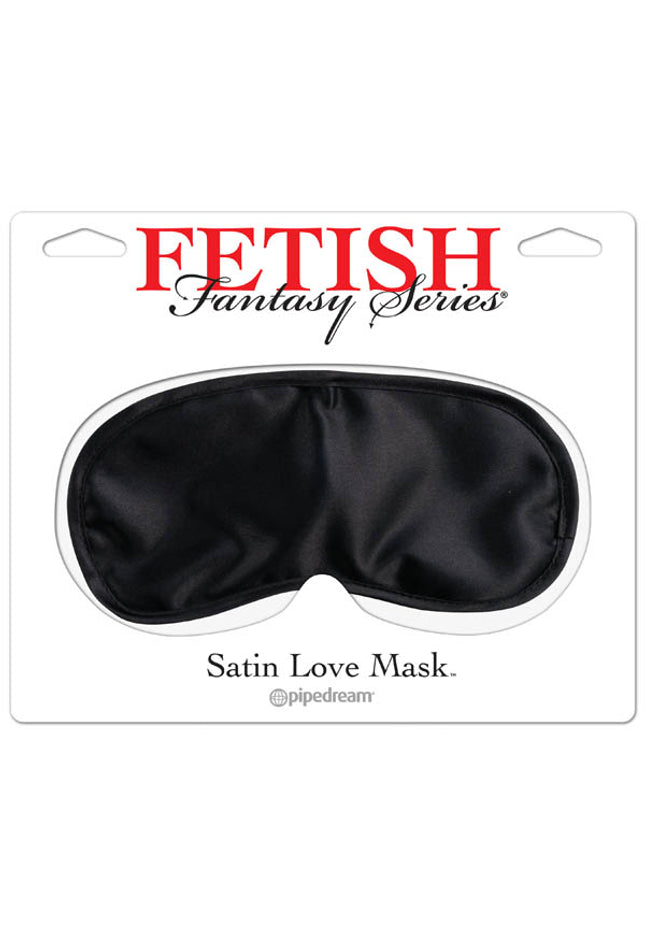 Fetish Fantasy Series Satin Love Mask - Black Eye Mask