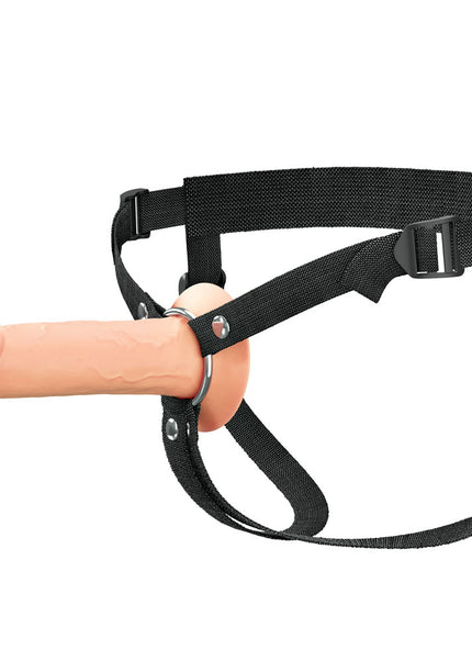 FX Elite 7'' Silicone Hollow Strap-On - Flesh - Flesh 17.8 cm Hollow Strap-On