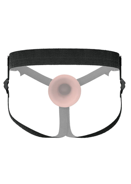 Fantasy X-Tensions Elite 5'' Silicone Hollow Strap-On - Flesh - Flesh 14 cm Hollow Strap-On