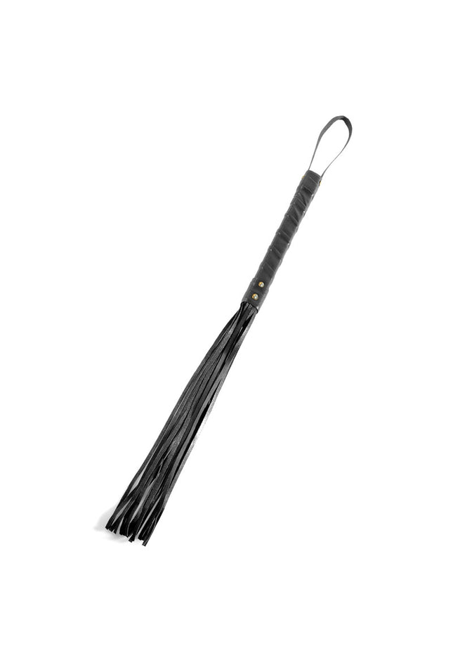 Fetish Fantasy Series Limited Edition Cat-o-nine Tails - Black Cat-O-Nine Tails
