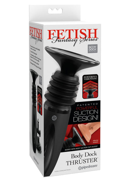 Fetish Fantasy Series Body Dock Handheld - USB Rechargeable Thrusting Machine with Suction Base