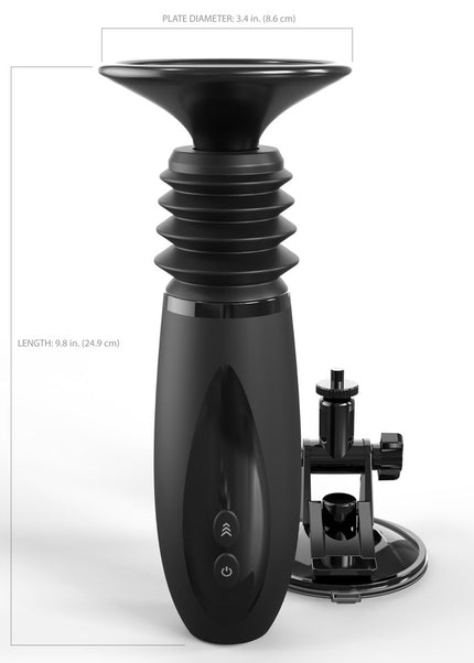 Fetish Fantasy Series Body Dock Handheld - USB Rechargeable Thrusting Machine with Suction Base